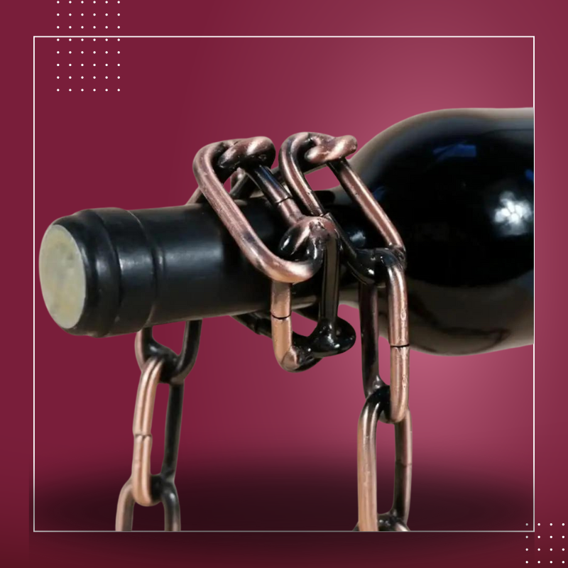 VinFloat™ Viral Chain Wine Holder