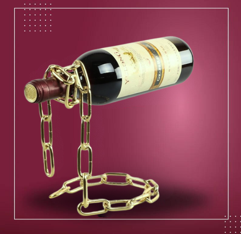 VinFloat™ Viral Chain Wine Holder