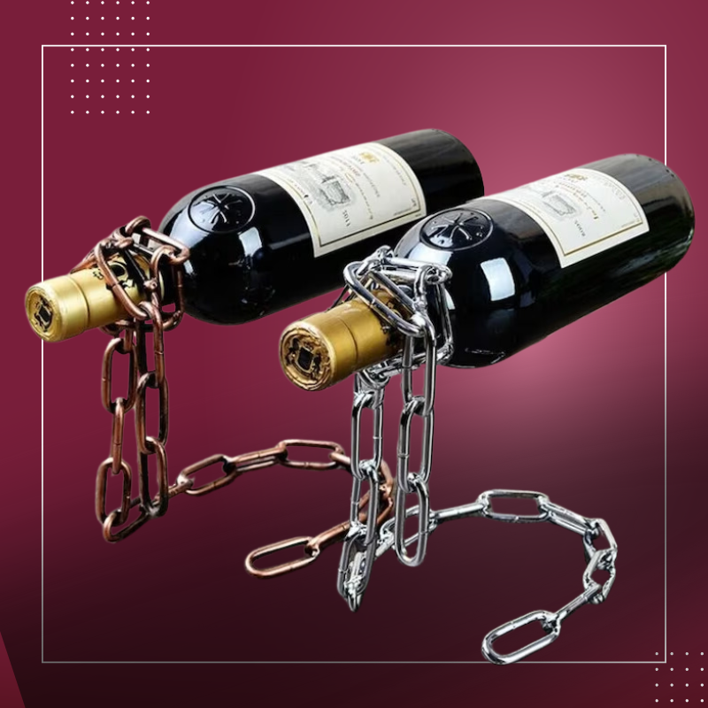 VinFloat™ Viral Chain Wine Holder